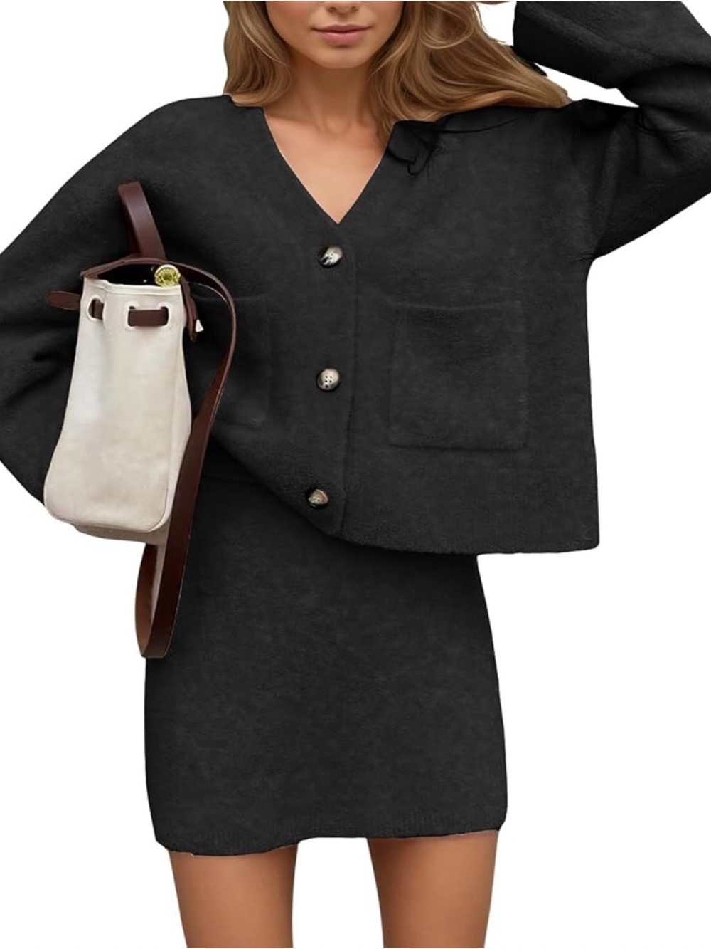 Amazon Black Skirt Set